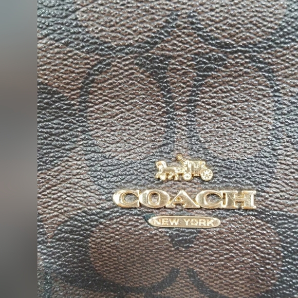 Coach Designer Small Skylar Hobo Pebble Leather Handbag Purse - Picture 3 of 8